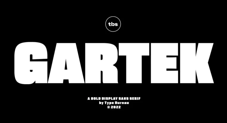 TBS - Gartek Display Font