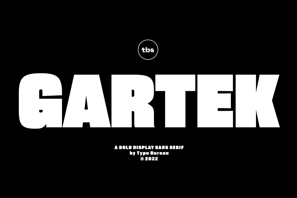 TBS - Gartek Display Font