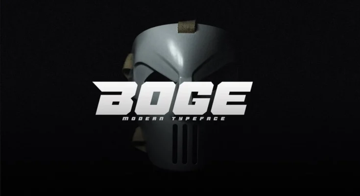 Boge Font