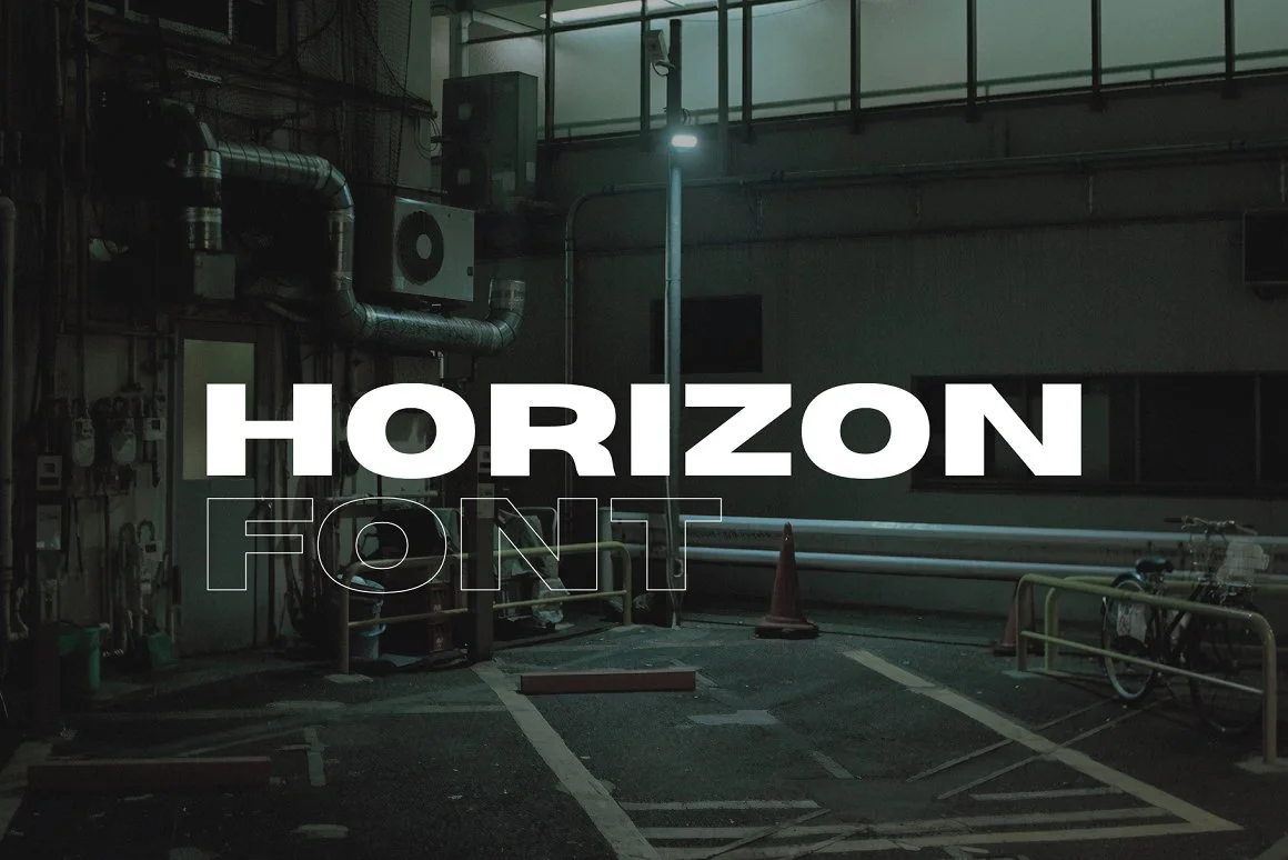 Horizon - Wide Sans Serif