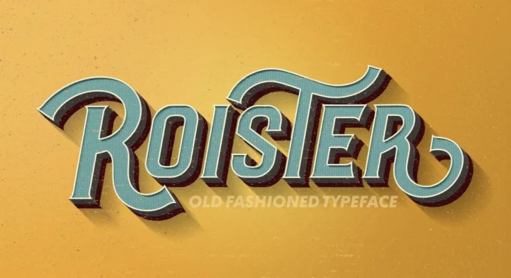 Roister Typeface