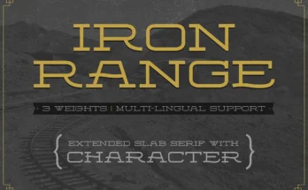 Iron Range Typeface