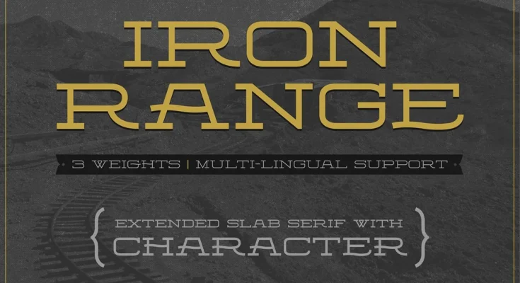 Iron Range Typeface