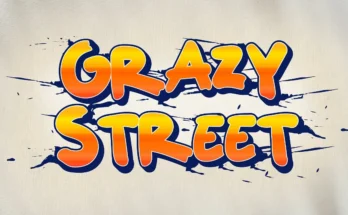 Grazy Street - Display Font
