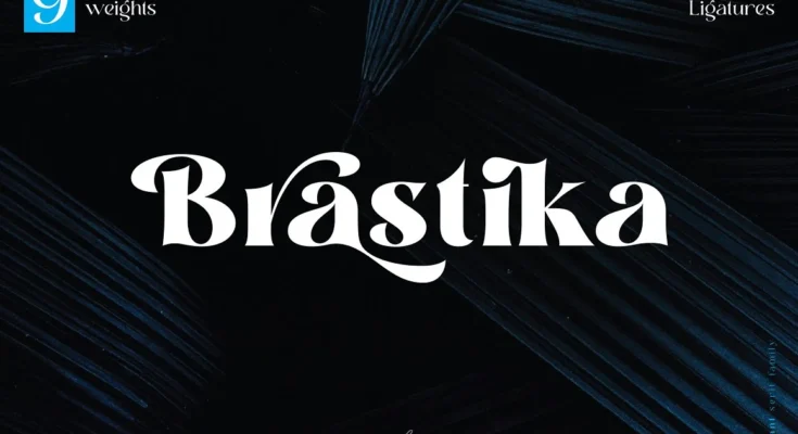 Brastika Modern Serif Font