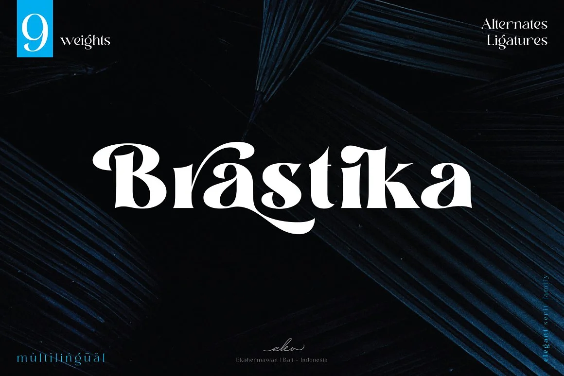 Brastika Modern Serif Font