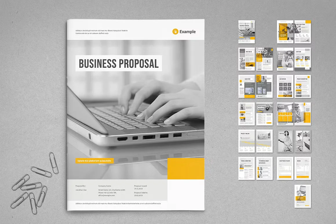 Proposal Brochure Template