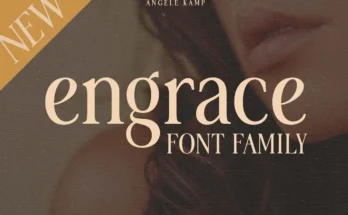 Engrace Serif Font Family Typeface