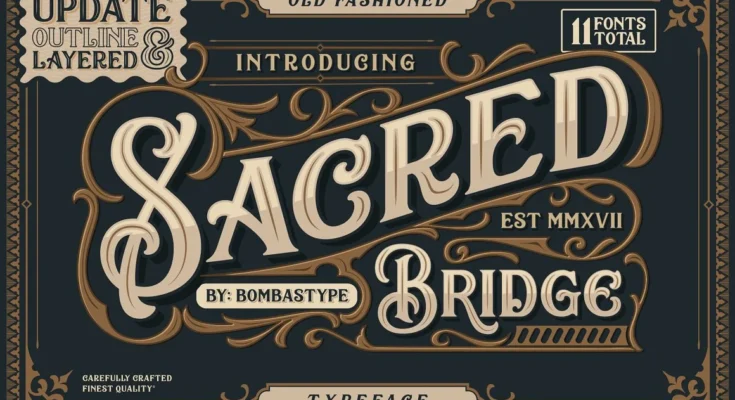 Sacred Bridge Font