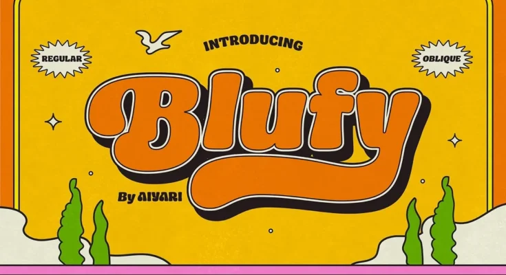 Blufy Font Family – Stylish & Versatile Typeface