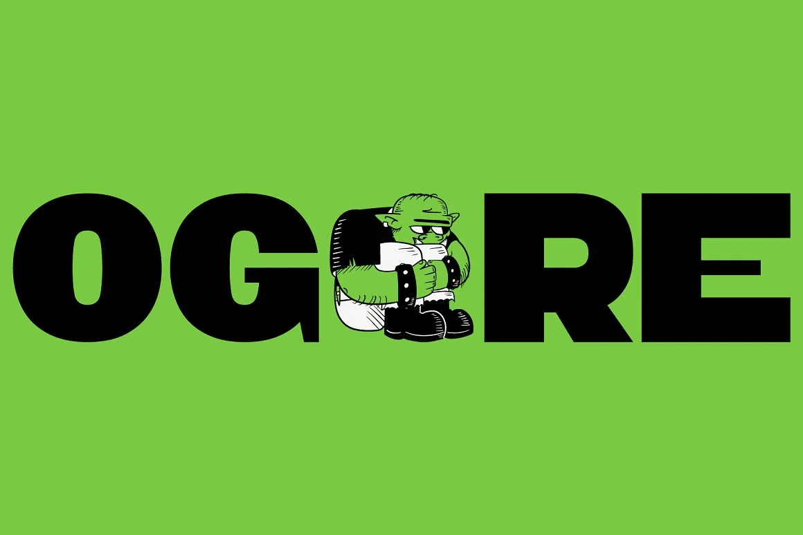   Ogre Mono Grotesk Display 2