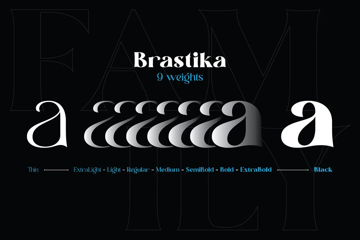 Brastika Modern Serif Font 2