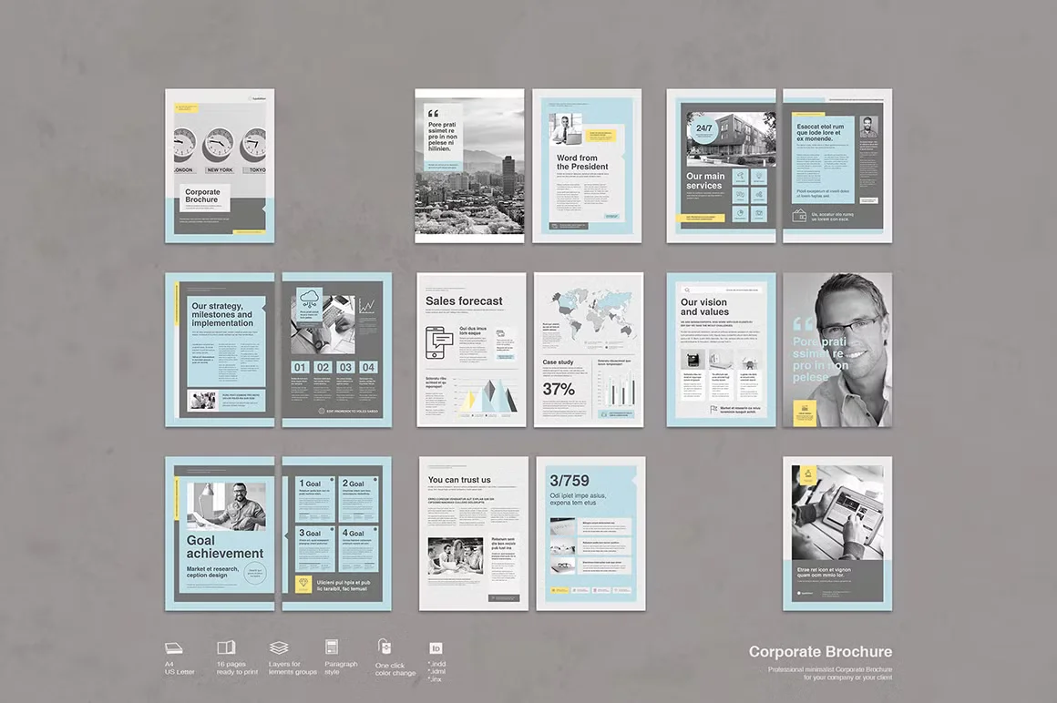 Corporate Brochure Template 2