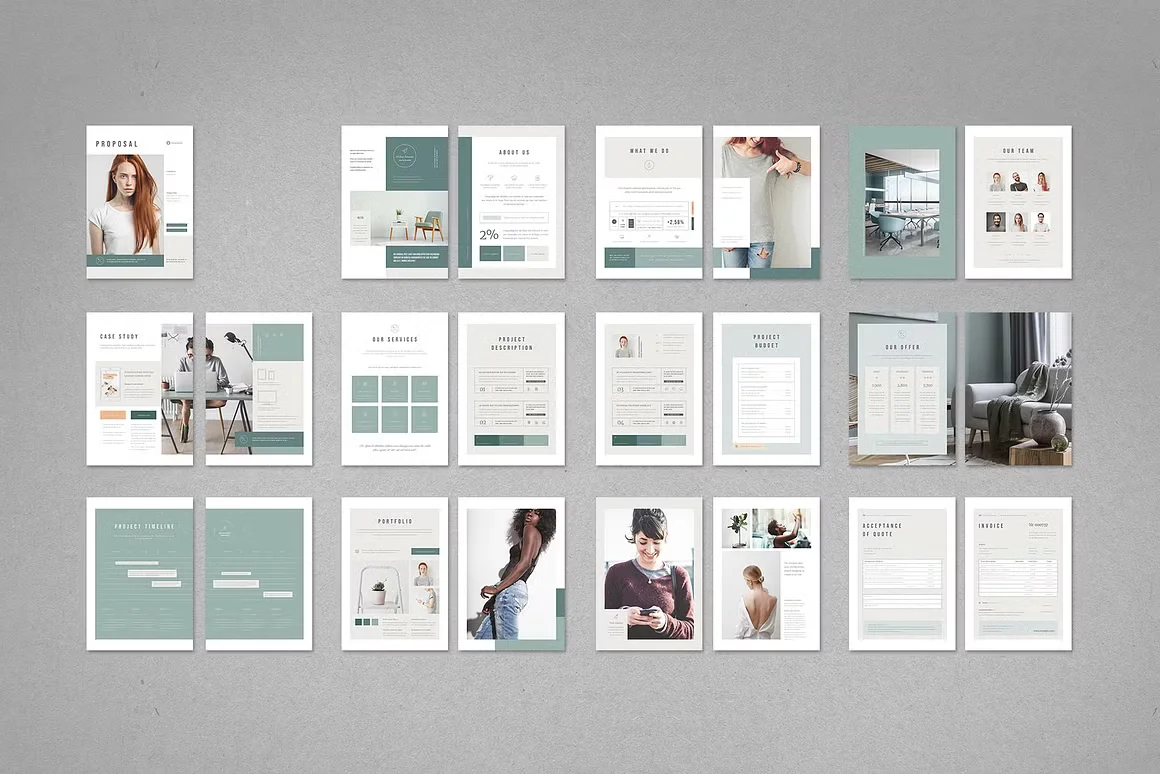 Business Proposal Brochure Templates 2