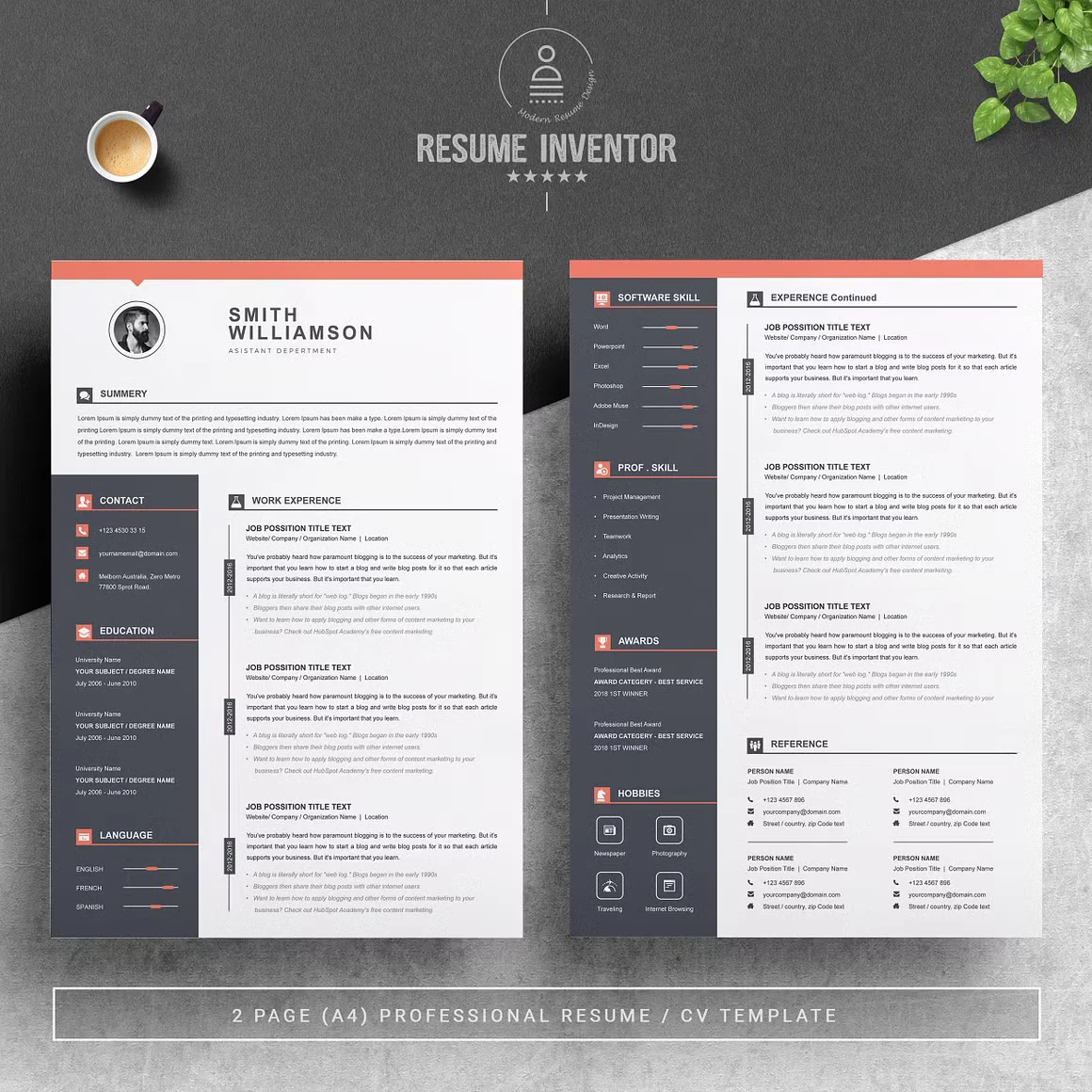 Resume  CV Template 2