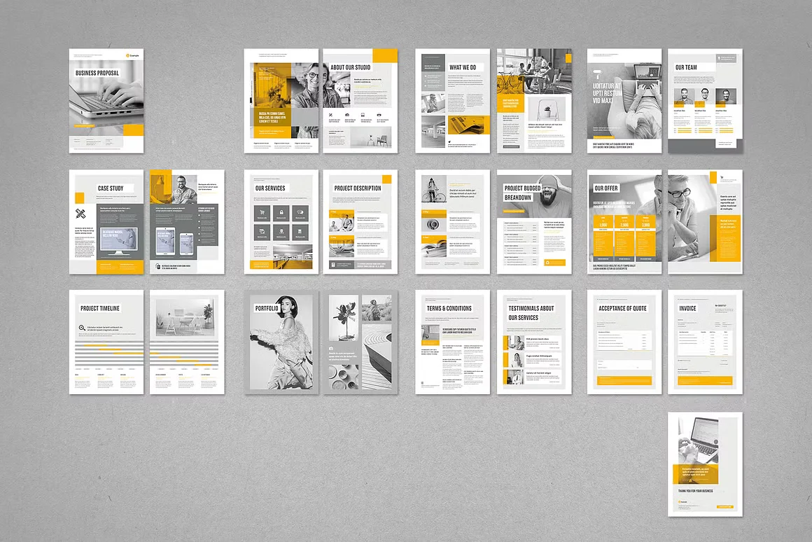 Proposal Brochure Template 2