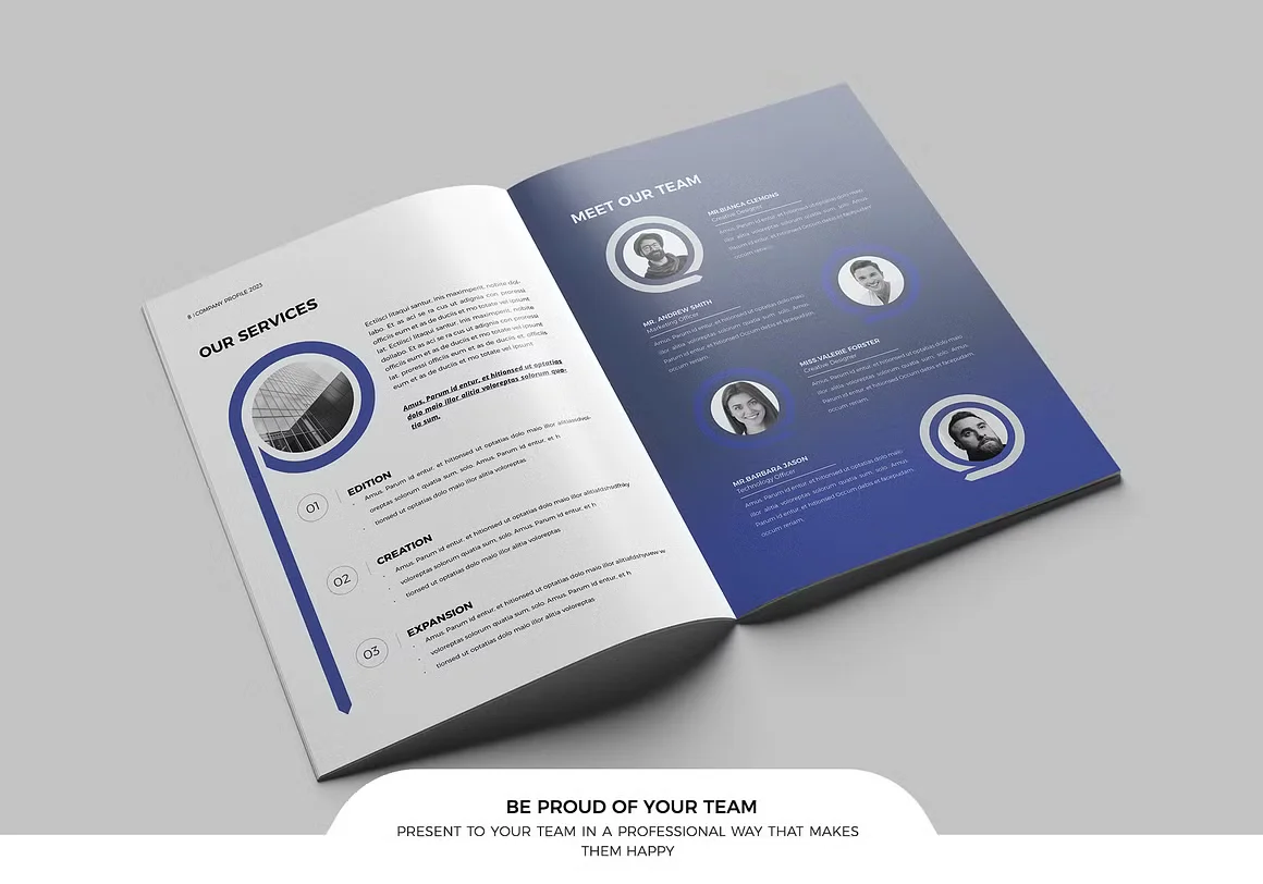 Canva Company Profile Brochure Template 3