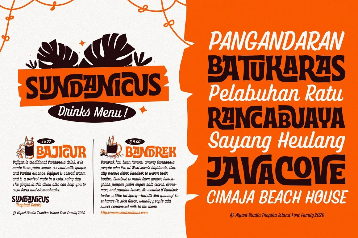 Tropika Island Font Family 3