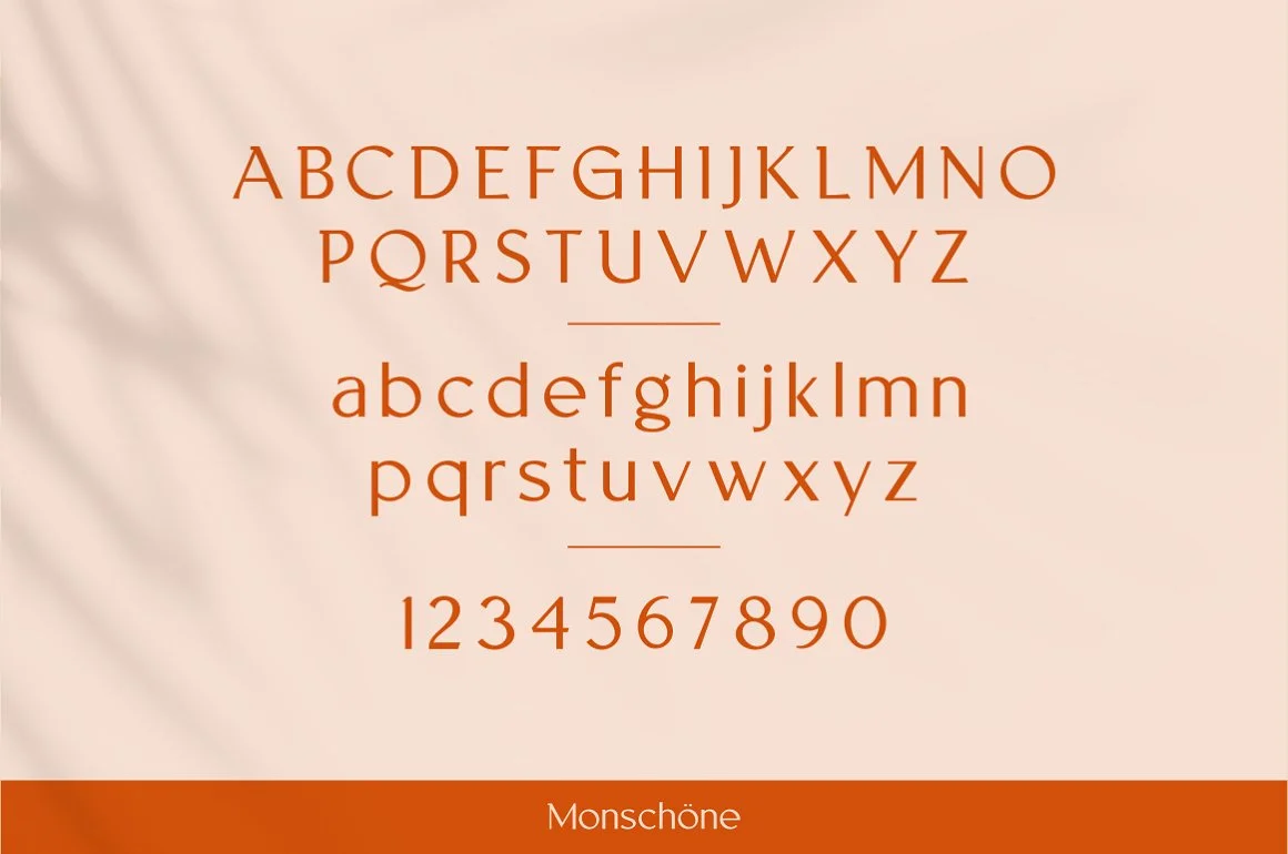 MONSCHONE Font Free Download 3