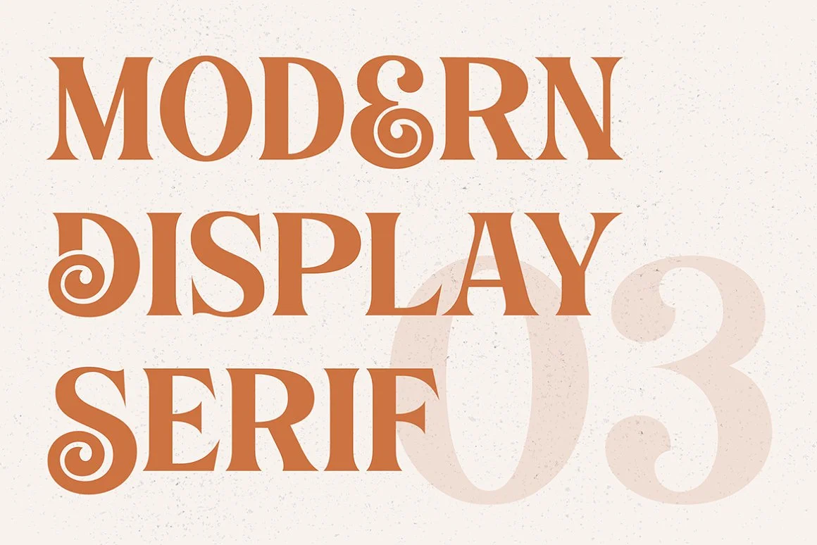 Bogimber - Retro Display Serif 3