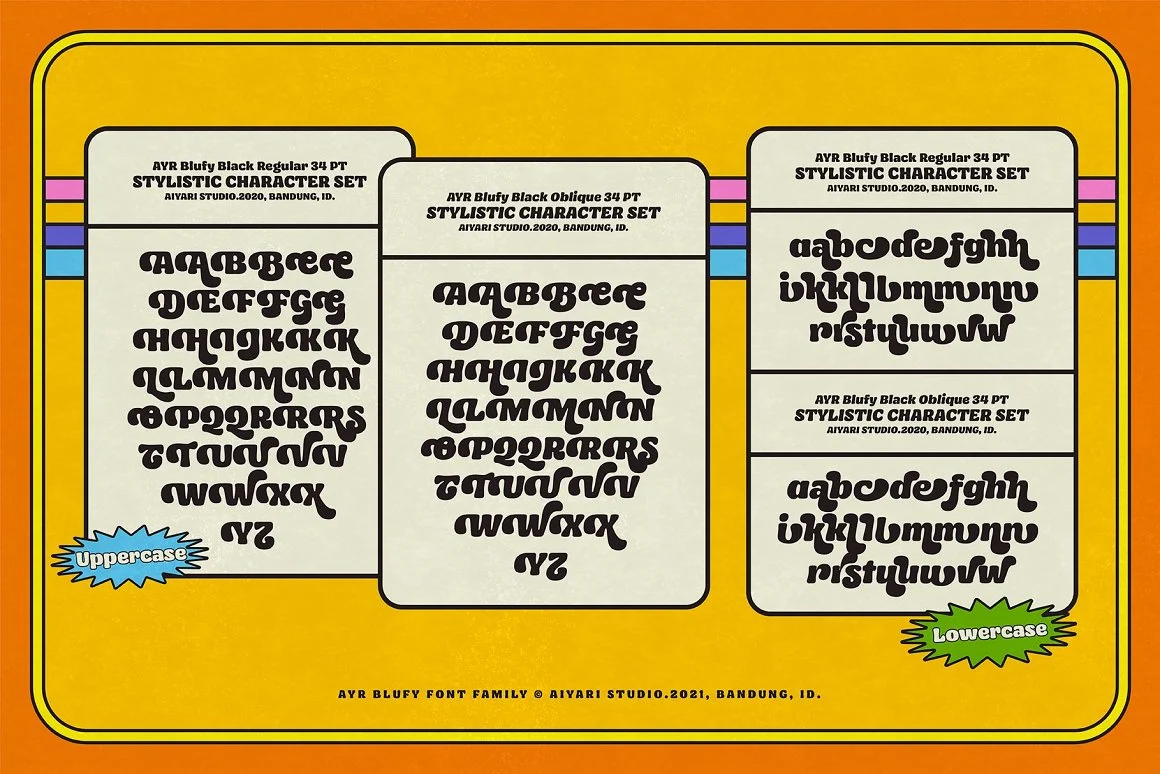 Blufy Font Family – Stylish & Versatile Typeface 3