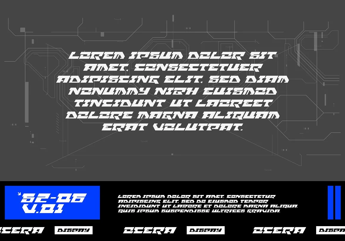 Ocera - Display Font 4