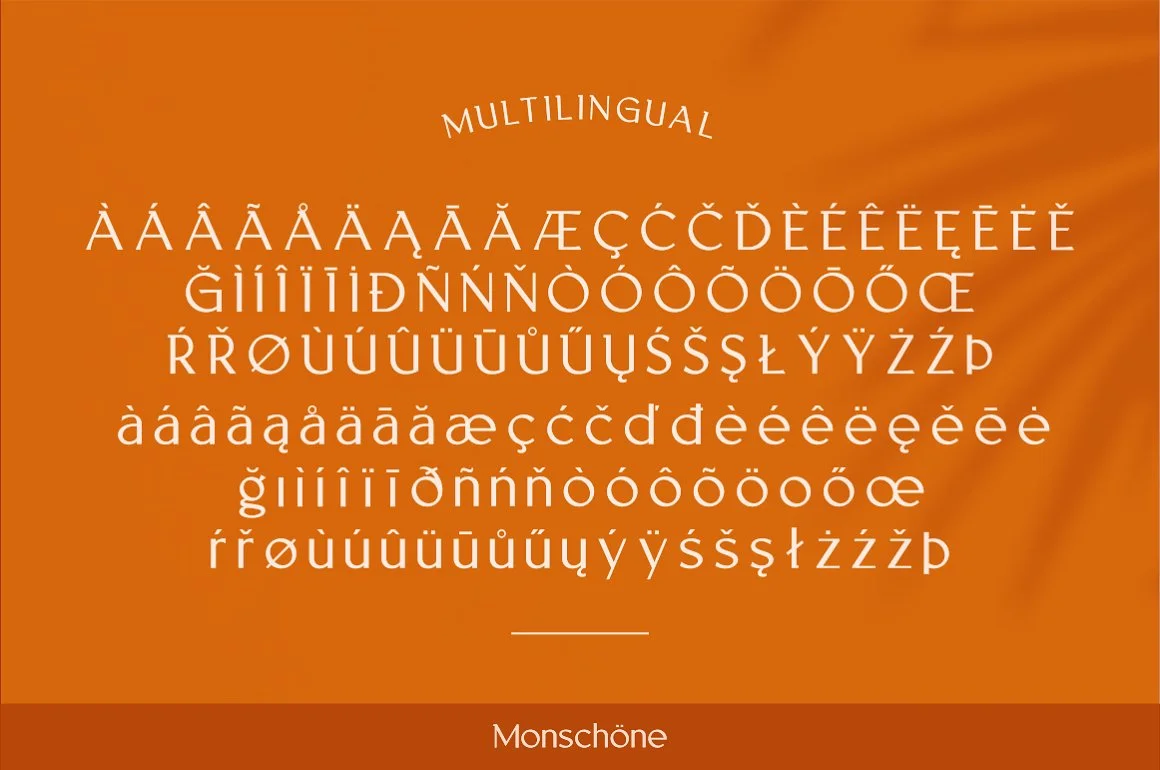 MONSCHONE Font Free Download 4