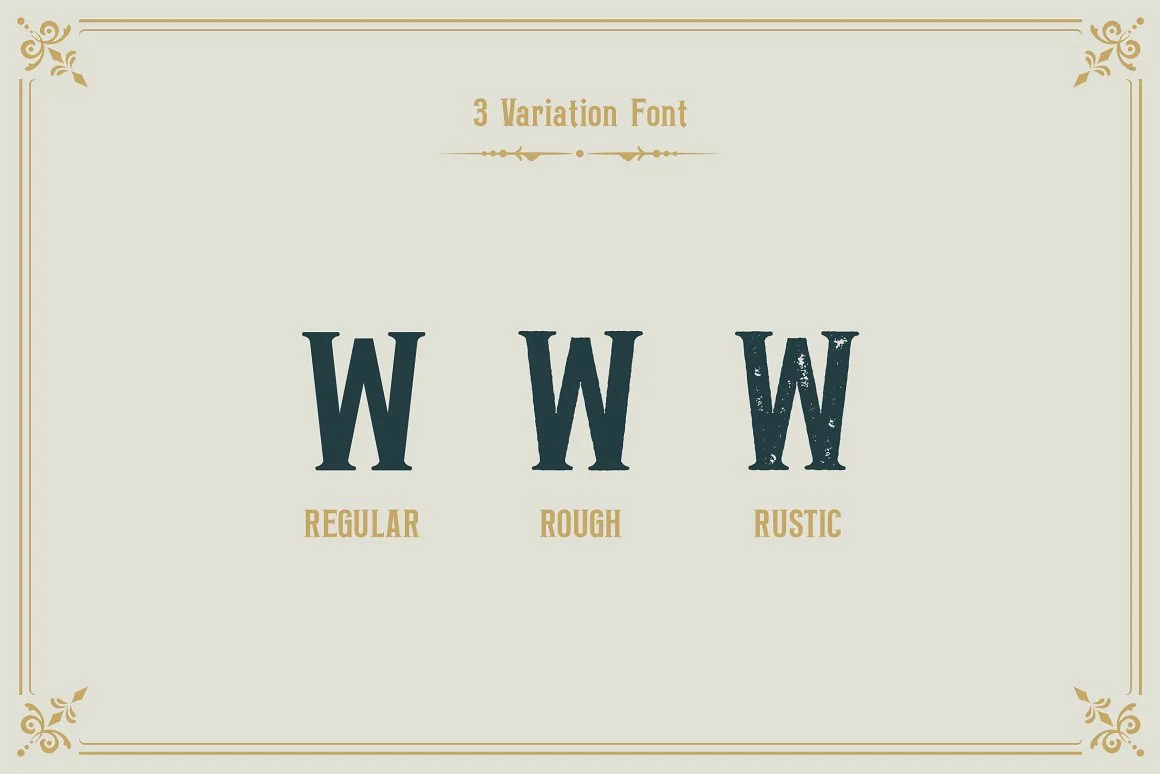 Aviation - Vintage Typeface 4