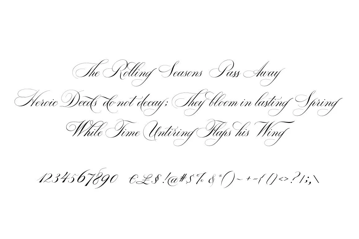 Bodega Script Elegant Wedding Font 4