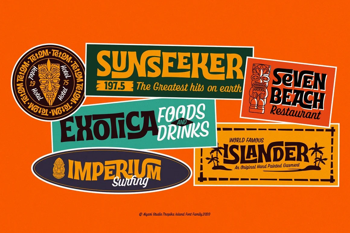 Tropika Island Font Family 5