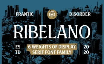 Ribelano Typeface