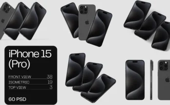 iPhone 15 pro mockups