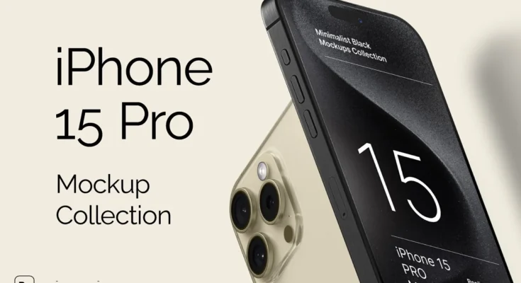 iPhone PRO 15 Mockup