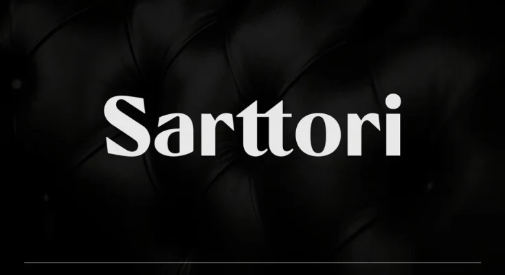 Sarttori - Display Font