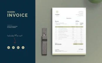 Invoice Stationary Template