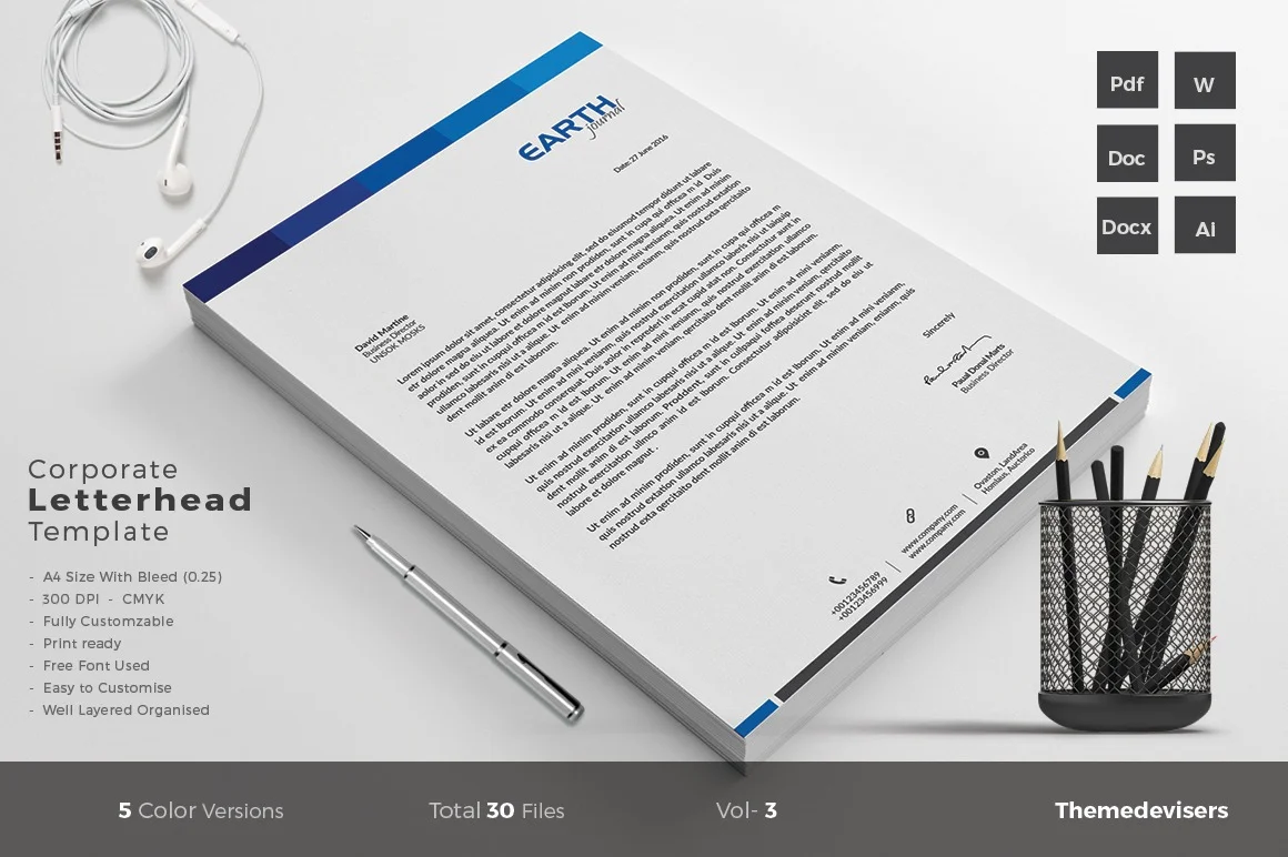 Business Letterhead Template