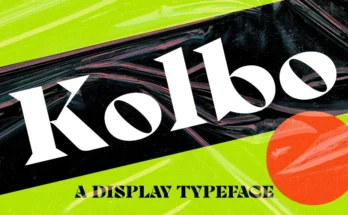 Kolbo - Typeface