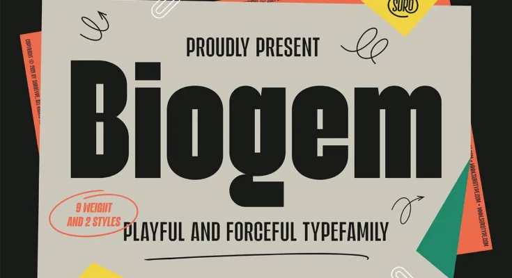 Biogem Font