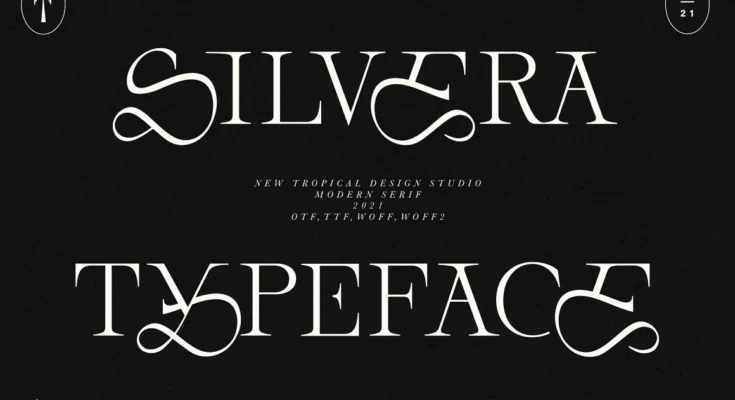 Silvera- Serif Typeface