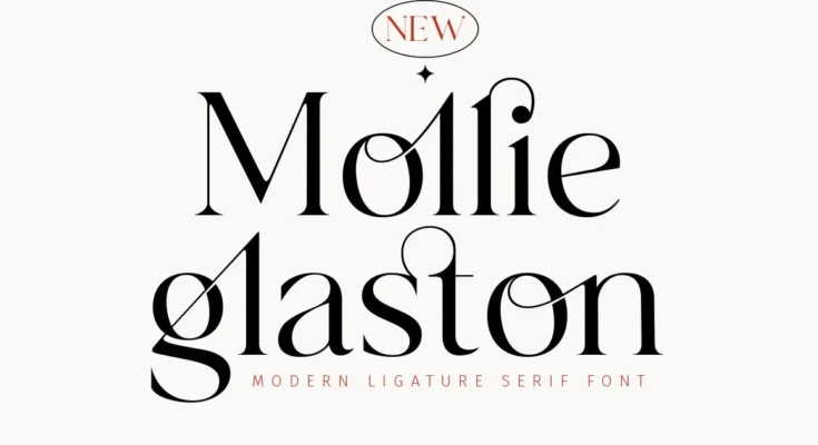 Mollie Glaston Ligature Serif