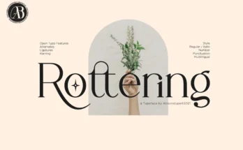Rottering Serif Typeface