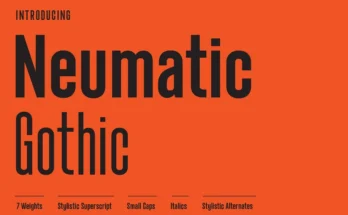 Neumatic Gothic Font