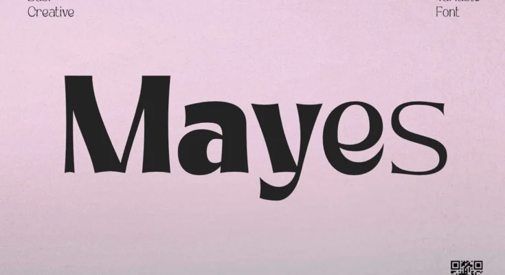 Mayes - Variable Font