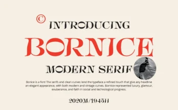 Bornice Modern Serif