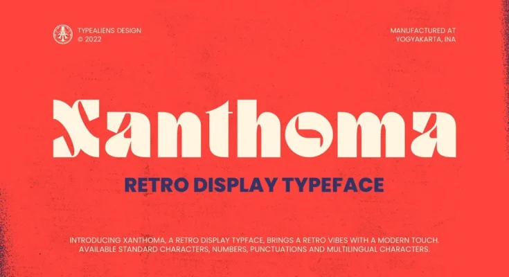 Xanthoma Font