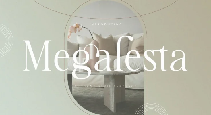 Megalesta Serif Typeface