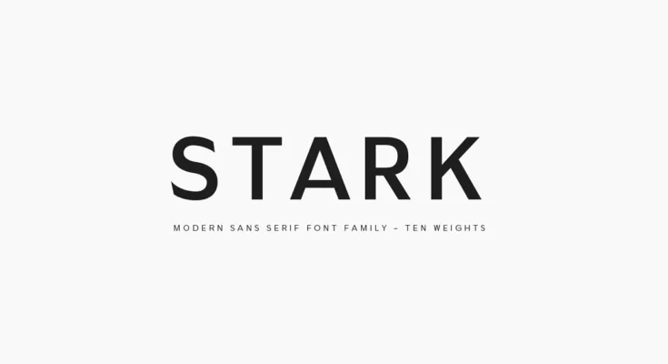 Stark Sans Serif Font