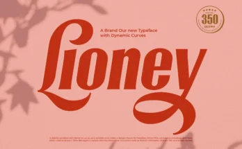 Lioney Oblique Font