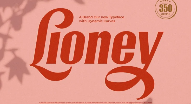 Lioney Oblique Font