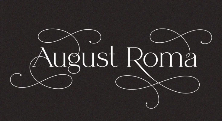 August Roma Serif Font